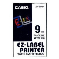Label Tape 9mm Black/White