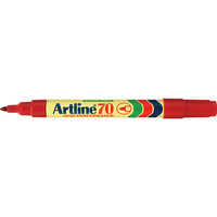 Artline 70 Permanent Marker Red