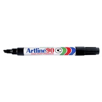 Artline 90 Permanent Chisel Marker Black