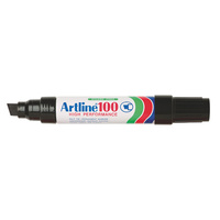 Marker 100 Chisel 12mm Nib Black (Single Pen)