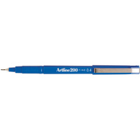 Artline 200 Fineline Pen 0.4mm Blue
