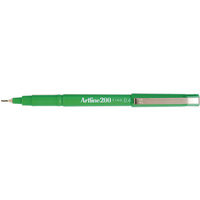 Artline 200 Fineline Pen 0.4mm Green
