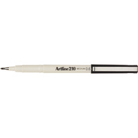 Artline 210 Fineline Pen 0.6mm Black