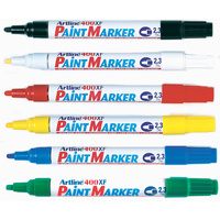 Artline 400 Paint Marker 6 Colour Asst Bx12