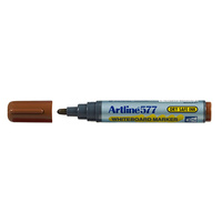 Artline 577 Whiteboard Marker Brown