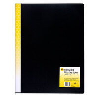 A3 Black Refillable Display Book 20 pockets