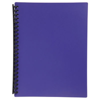 Display Book  A4 Refillable Purple