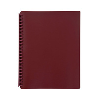 Display Book  A4 Refillable Maroon