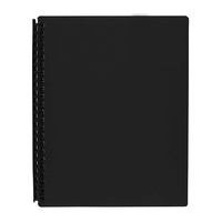 Marbig A4 Refillable Display Book 40 Pocket - Black