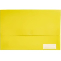 Wallet Foolscap Polypick Yellow