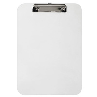 Marbig Clipboard Solid Plastic A4 Clear