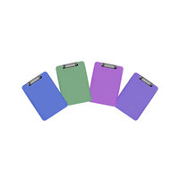 Marbig A4 Clipboard Hard Plastic Assorted Colours