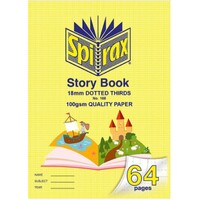 Spirax 168 Story Book 335X240 64Pg 18Mm Dt  100Gsm