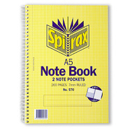 570 Notebook Pocket A5 S/O 200Pg