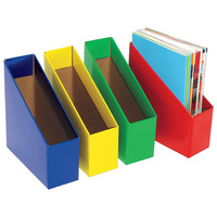 Marbig Book Box Lge Green Pk 5