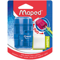Maped Sharpener/Eraser Translucent