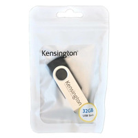 Kensington 2.0 Black Swivel USB 32GB  *