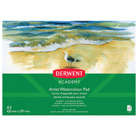 A3 Derwent Watercolour Pad Landscape 12-Sheet