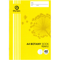 A4 48 Page Botany Book Year 2