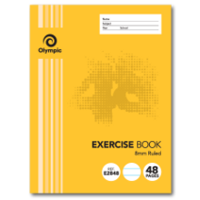 48 Page Exercise Book Stapled (225 x 175 mm) 8mm Ruled