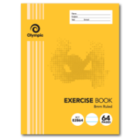 64 Page Exercise Book Stapled