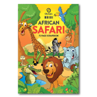 Scrap Book Olympic 72 Page Bond African Safari