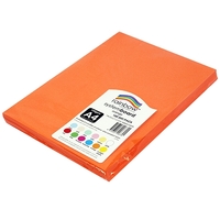 A4 System Board 150GSM 100 Sheets Orange