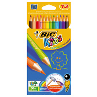 BIC Kids 93 Evolution Colour Pencil Pk/12