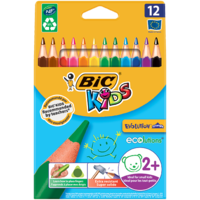 BIC Kids Pencil Triangular 12Pk
