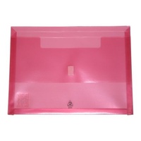 A4 Polywally Wallet 325A Pink