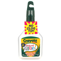 118ml Crayola Washable School Glue (features non-clog tip)