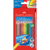 Colour Grip Watercolour Pencil Asstd (Box 12)