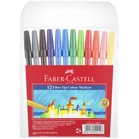 Faber Project Markers (45F) Asstd Colours, Wallet 12