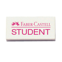 Faber PVC Free Eraser - White - Small 