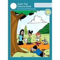 Super Size Exercise Book 64 Page Year 1