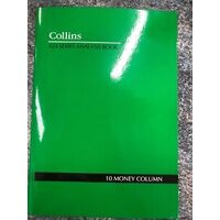 Collins A24 A4 Account Book 10 Money Column