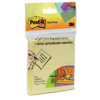 Post-It Notes 654Hb 76X76mm Yellow H/S (654-1CY HB)
