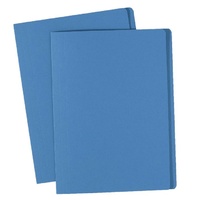 Manilla Folder Foolscap Blue Box 100