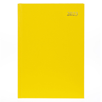 2023 A5 Collins Diary WTV YELLOW