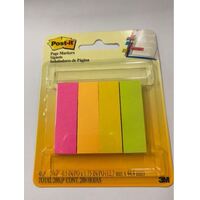 Page Marker 670-4D 15x50mm Neon
