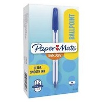 Papermate Pen Inkjoy Medium Blue Bx12