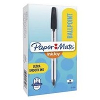 Papermate Pen Inkjoy Medium Black Bx12