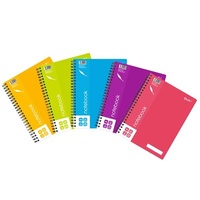 A4 Quill Shades Note Book 70gsm PP 240 Pages Assorted 