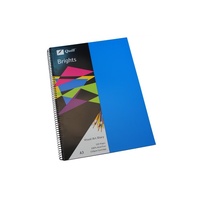 Quill Visual Art Diary PP 110GSM A3 120 Pages - Marine Blue