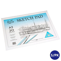 Quill Sketch Pad 110GSM A3 60 Pages - White