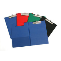 Beautone PVC Clipfolder A4 - Standard Colours Assorted 