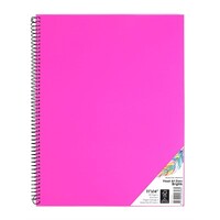 Visual Art Diary PP 110gsm 11 x 14 120 Pages - Cerise Pink
