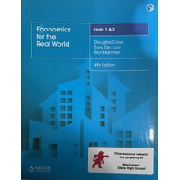 Economics for the Real World Units 1 & 2 SB + 4AC  FIRM SALE (IP)