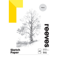 A3 Reeves Artist Sketching Pad 90Gsm 30 Leaf
