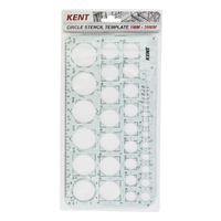 Kent Circle Template 1mm to 36mm (36 Circles)